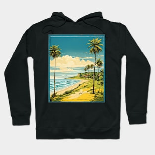 Ceara Brazil Vintage Tourism Travel Poster Art Hoodie